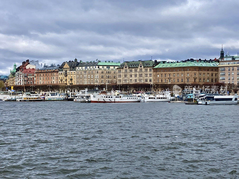 瑞典-斯德哥尔摩- Östermalm地区的建筑